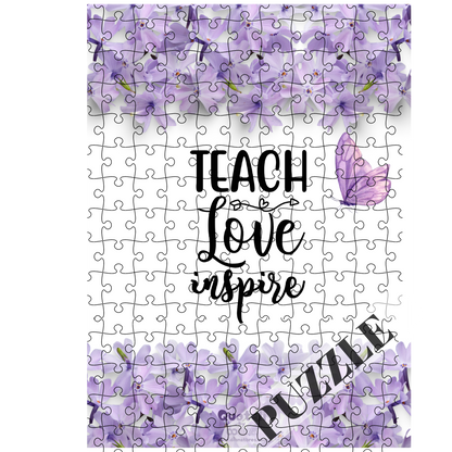 Στάμπα για δασκάλες "Teach Love Inspire" σε προϊον της επιλογής σας (505-20113)