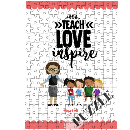 Στάμπα για δασκάλες "Teach Love Inspire 2" σε προϊον της επιλογής σας (505-20114)