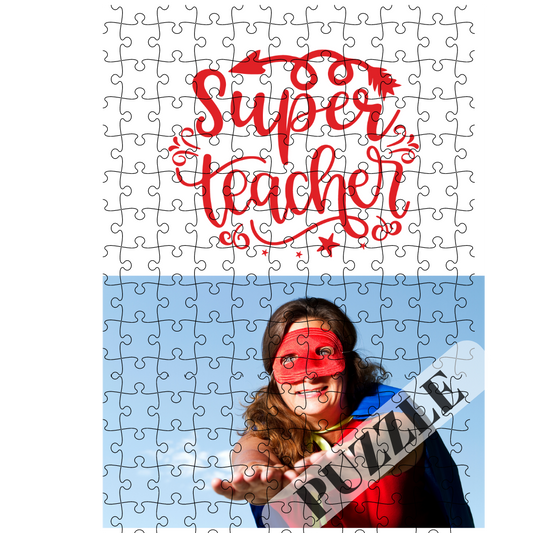 Πάζλ Α4 70τεμ για δασκάλες "Superwoman TEacher"