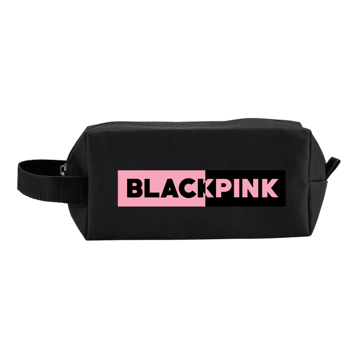 Black Pink Logo Κασετίνα Μάυρη