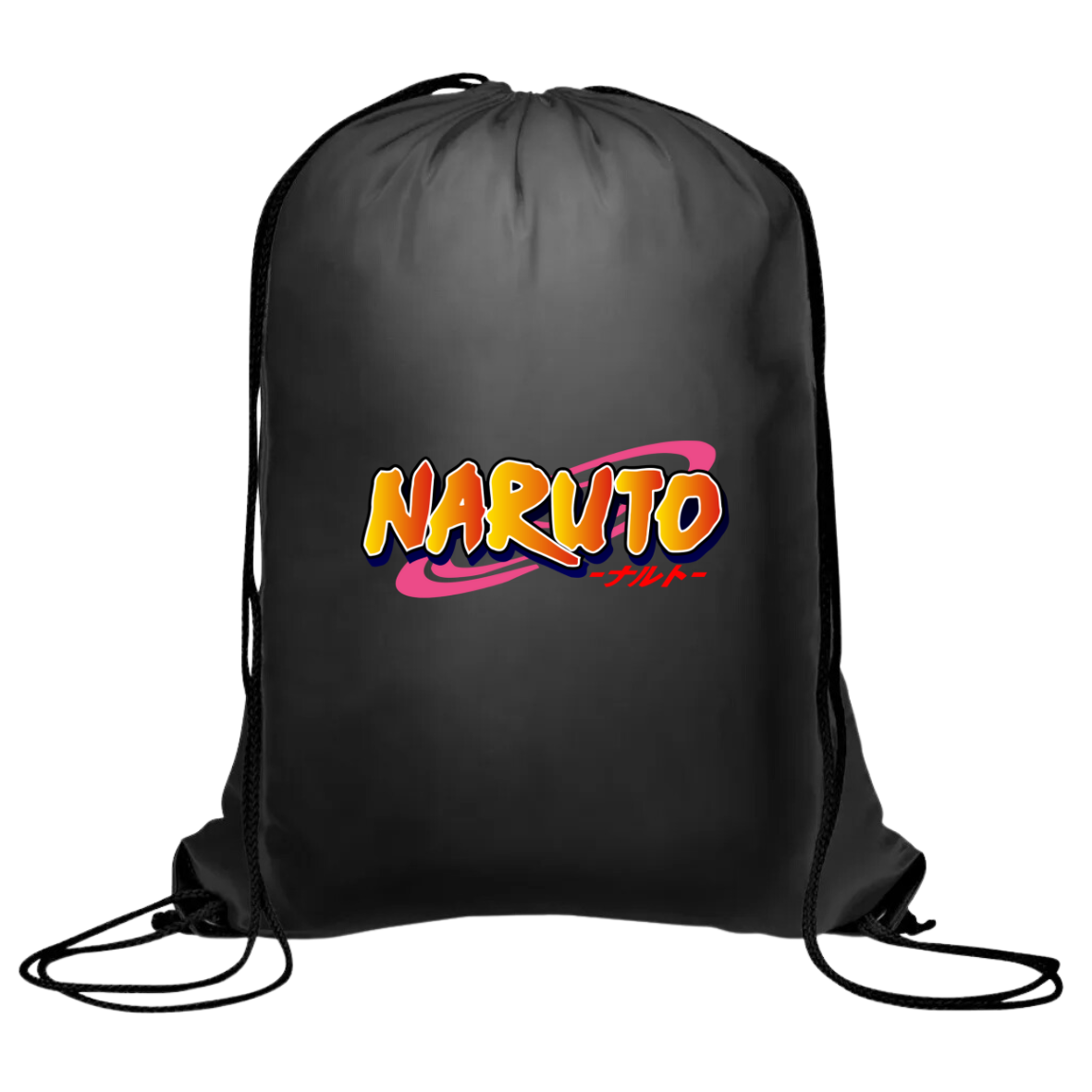 Naruto Logo Σακίδιο πλάτης πολυέστερ μάυρο