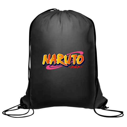 Naruto Logo Σακίδιο πλάτης πολυέστερ μάυρο