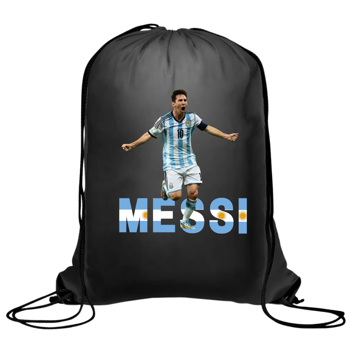 Messi Argentina Σακίδιο πλάτης πολυέστερ μαύρο