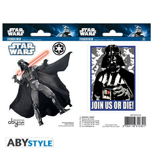 @Star Wars Darth Vader Sticker-Set