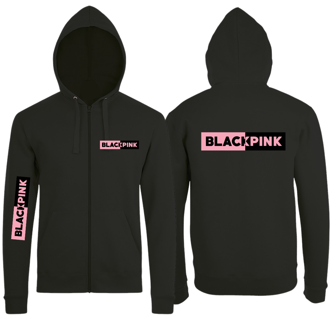 ΦΟΥΤΕΡ Ζακέτα Black Pink Girls Logo