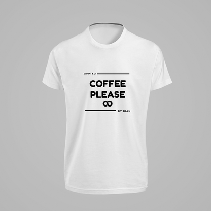 T-shirt Quoteli - Coffee Please.