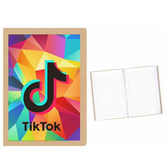 TIK TOK Colores στάμπα σε Α5 τετράδιο