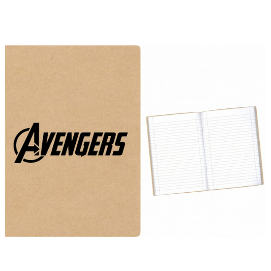 Avengers Logo στάμπα σε Α5 τετράδιο