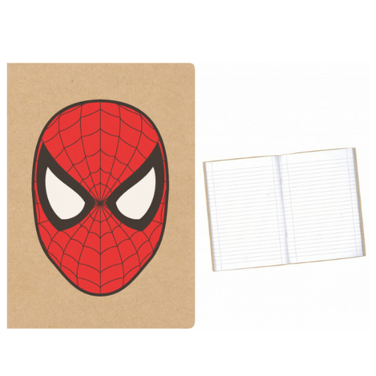 Spider man Mask στάμπα σε Α5 τετράδιο