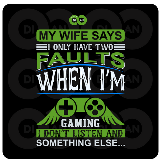 ΣΤΑΜΠΑ Gaming My wife says (505-50012)