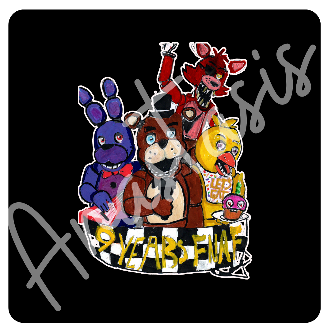 ΣΤΑΜΠΑ By Anastasis 9 years fnaf (505-60109)