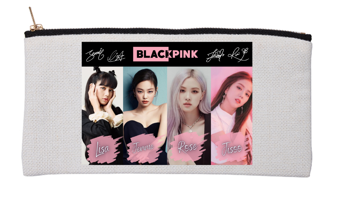 Black Pink Names Κασετίνα