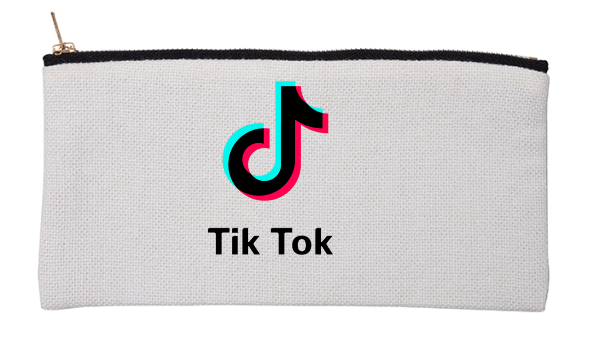 Tik tok logo Κασετίνα