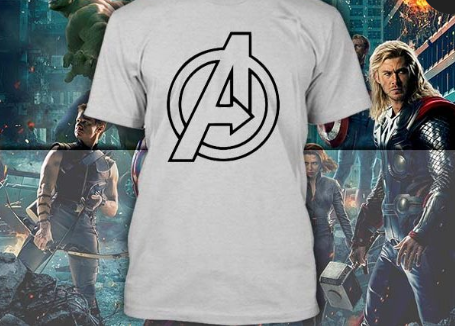 (TSM-0003) ΜΠΛΟΥΖΑΚΙ TSHIRT MARVEL AVENGERS  GREY