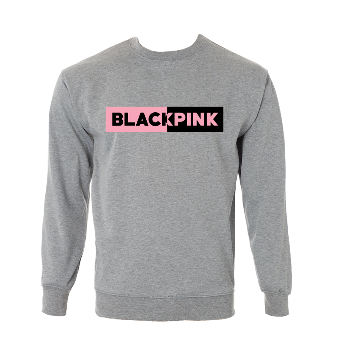 Μπλούζα φούτερ Black Pink Logo