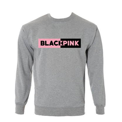 Μπλούζα φούτερ Black Pink Logo