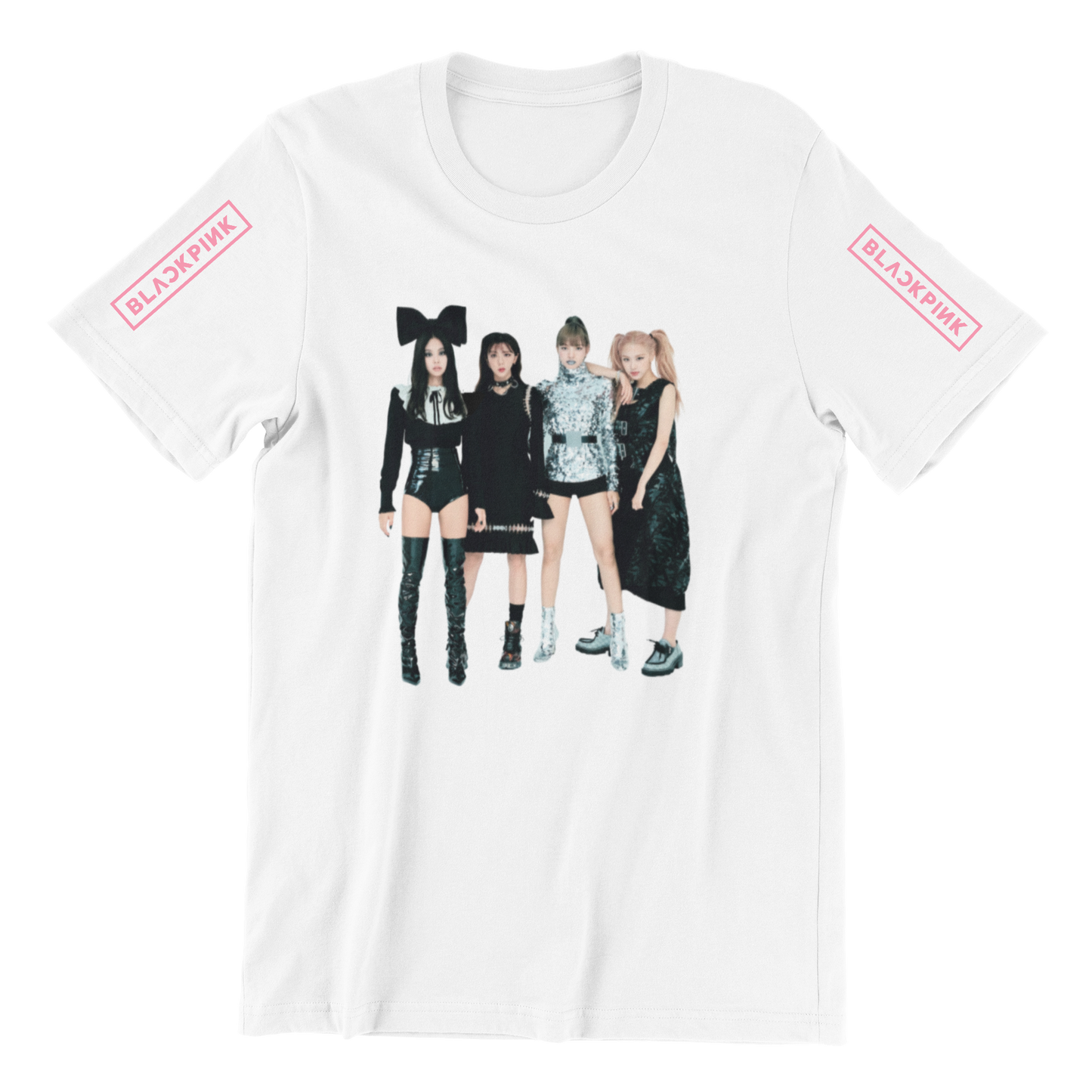 T-shirt Black Pink (20010-1004)