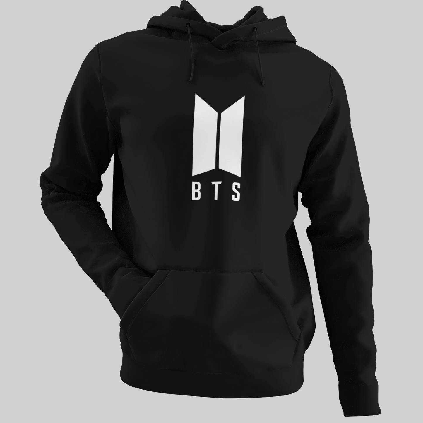 BTS Φούτερ (white logo)