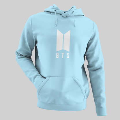 BTS Φούτερ (white logo)