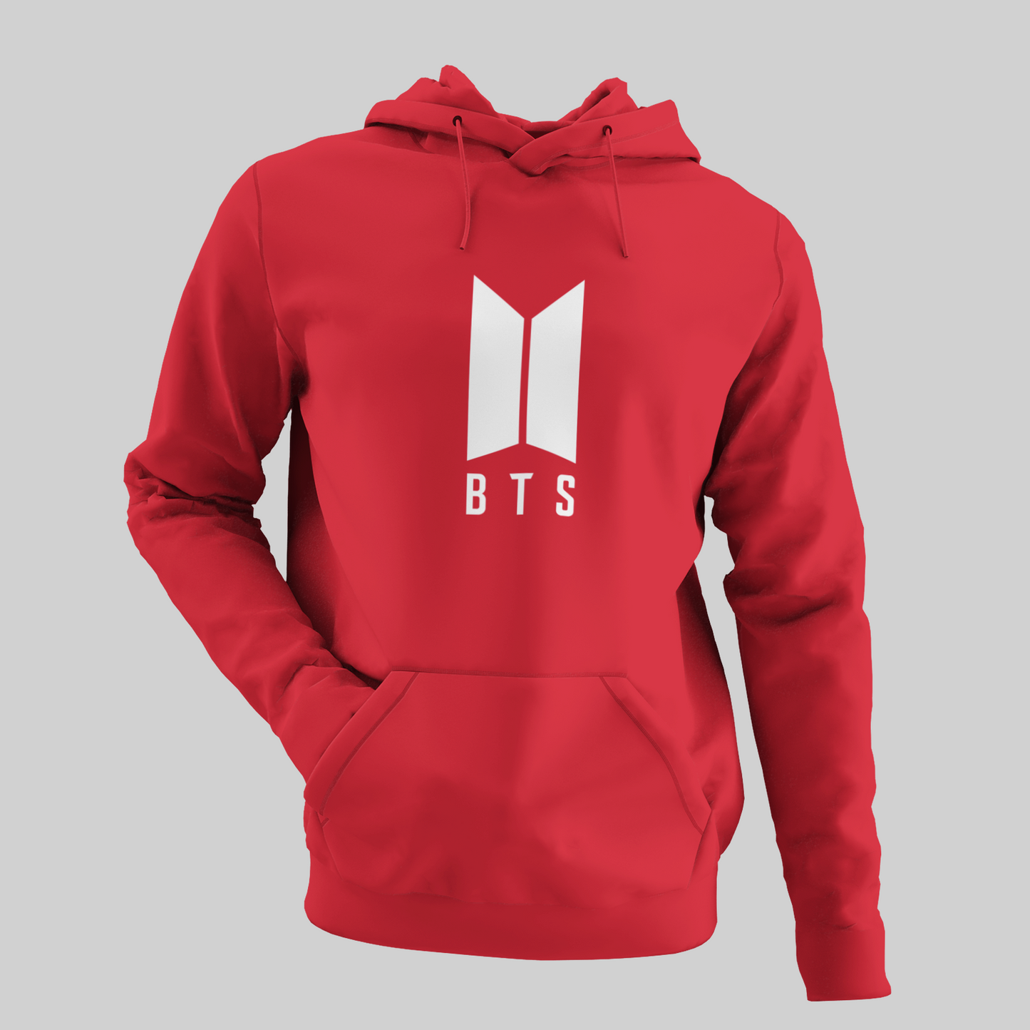 BTS Φούτερ (white logo)