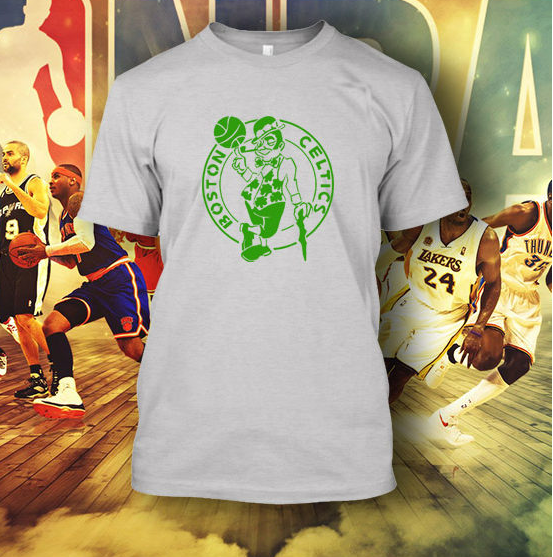 (TSNB-007 ΜΠΛΟΥΖΑΚΙ TSHIRT NBA BOSTON CELTICS WHITE 2