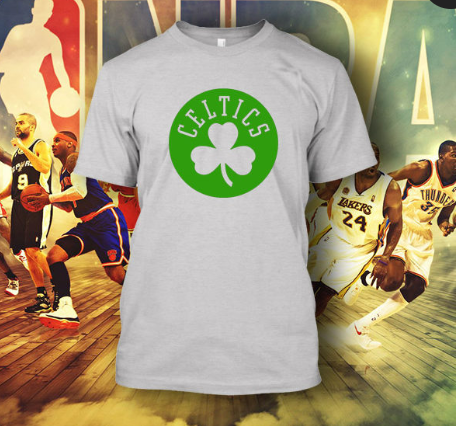 (TSNB-005 ΜΠΛΟΥΖΑΚΙ TSHIRT NBA BOSTON CELTICS WHITE