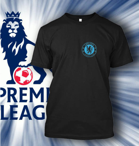 (TSPL-008) ΜΠΛΟΥΖΑΚΙ TSHIRT PREMIER LEAGUE CHELSEA BLACK 2