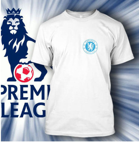 (TSPL-009) ΜΠΛΟΥΖΑΚΙ TSHIRT PREMIER LEAGUE CHELSEA WHITE 2