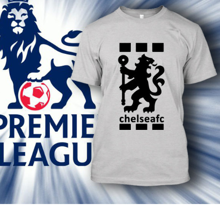 (TSPL-012) ΜΠΛΟΥΖΑΚΙ TSHIRT PREMIER LEAGUE CHELSEA  FC WHITE