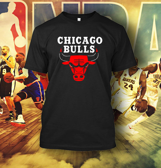 (TSNB-008 ΜΠΛΟΥΖΑΚΙ TSHIRT NBA CHICAGO BULLS BLACK