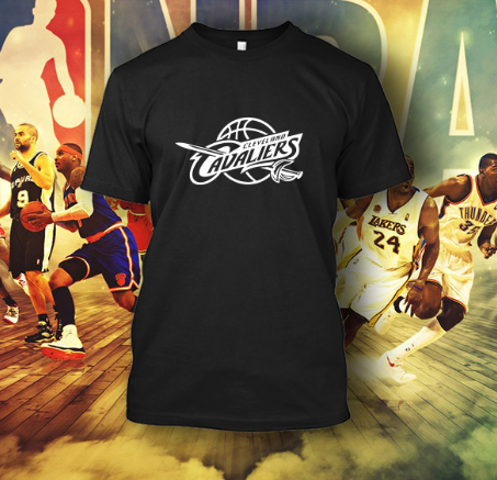 (TSNB-014 ΜΠΛΟΥΖΑΚΙ TSHIRT NBA CLEVELAND CAVALIERS BLACK