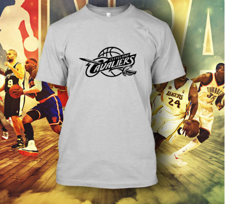 (TSNB-015 ΜΠΛΟΥΖΑΚΙ TSHIRT NBA CLEVELAND CAVALIERS WHITE