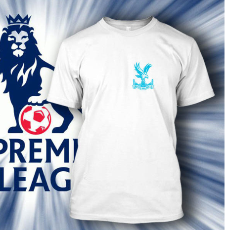 (TSPL-018) ΜΠΛΟΥΖΑΚΙ TSHIRT PREMIER LEAGUE CRYSTAL PALACE WHITE 2