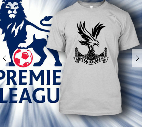 (TSPL-016) ΜΠΛΟΥΖΑΚΙ TSHIRT PREMIER LEAGUE CRYSTAL PALACE WHITE