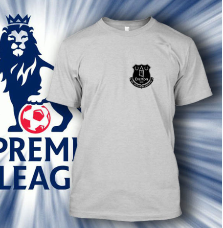 (TSPL-024) ΜΠΛΟΥΖΑΚΙ TSHIRT PREMIER LEAGUE EVERTON GREY