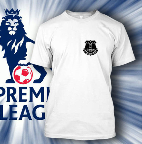 (TSPL-023) ΜΠΛΟΥΖΑΚΙ TSHIRT PREMIER LEAGUE EVERTON WHITE 2