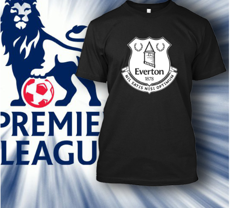 (TSPL-020) ΜΠΛΟΥΖΑΚΙ TSHIRT PREMIER LEAGUE EVERTON BLACK