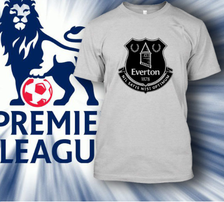 (TSPL-021) ΜΠΛΟΥΖΑΚΙ TSHIRT PREMIER LEAGUE EVERTON WHITE