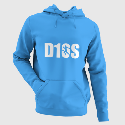Diego Maradona D10S Λευκό Logo Μπλέ Φούτερ
