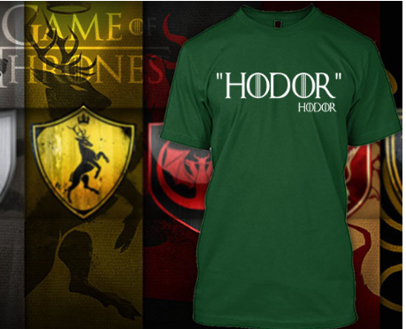 (TSGT-010) ΜΠΛΟΥΖΑΚΙ TSHIRT GAME OF THRONES  HODOR GREEN