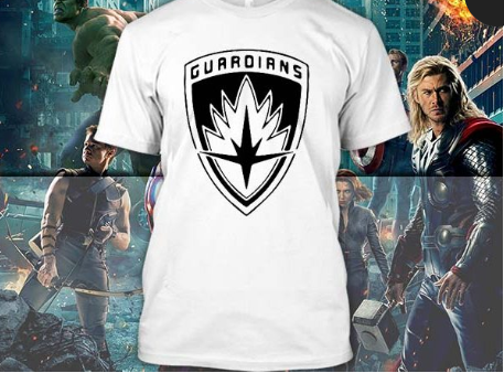 (TSM-0016) ΜΠΛΟΥΖΑΚΙ TSHIRT GUARDIANS WHITE