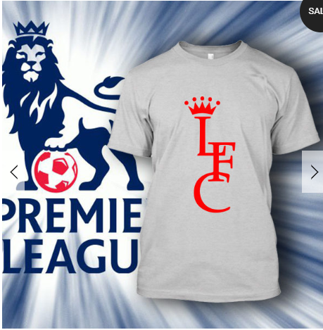 (TSPL-031) ΜΠΛΟΥΖΑΚΙ TSHIRT PREMIER LEAGUE LIVERPOOL LFC WHITE