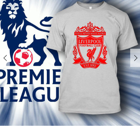 (TSPL-033) ΜΠΛΟΥΖΑΚΙ TSHIRT PREMIER LEAGUE LIVERPOOL WHITE