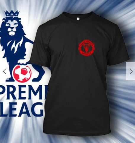 (TSPL-048) ΜΠΛΟΥΖΑΚΙ TSHIRT PREMIER LEAGUE MANCHESTER UNITED BLACK 2