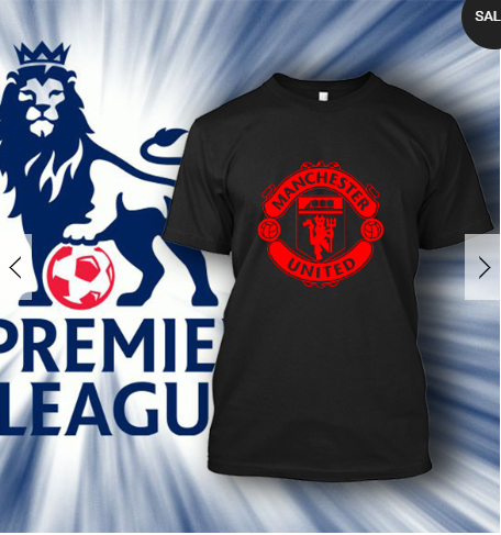 (TSPL-044) ΜΠΛΟΥΖΑΚΙ TSHIRT PREMIER LEAGUE MANCHESTER UNITED BLACK