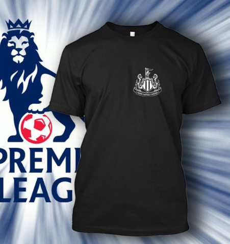 (TSPL-052) ΜΠΛΟΥΖΑΚΙ TSHIRT PREMIER LEAGUE  NEWCASTLE  BLACK