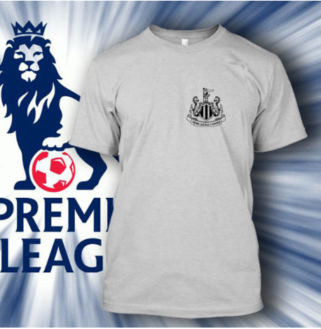 (TSPL-054) ΜΠΛΟΥΖΑΚΙ TSHIRT PREMIER LEAGUE  NEWCASTLE  GREY