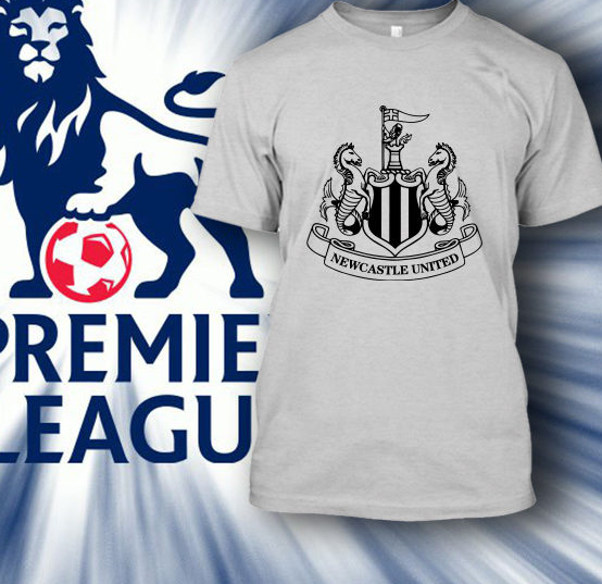 (TSPL-051) ΜΠΛΟΥΖΑΚΙ TSHIRT PREMIER LEAGUE  NEWCASTLE WHITE