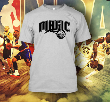 (TSNB-035 ΜΠΛΟΥΖΑΚΙ TSHIRT NBA ORLANDO MAGIC WHITE