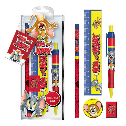 @Tom & Jerry Standard Stationery Set Σχολίκο Σέτ